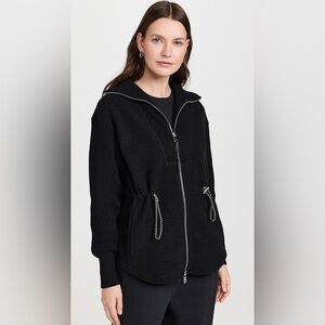 Varley black Renea fleece jacket